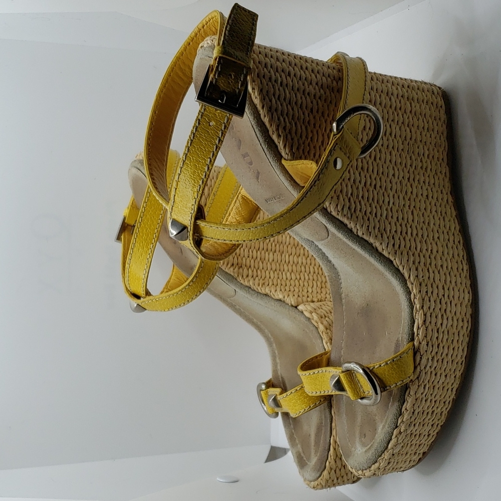 PRADA Authentic Wedges - Picture 2 of 11